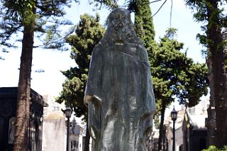 06 Cristo El Redentor Christ the Redeemer Designed By Sculptor Pedro Zonza Briano in 1914 Recoleta Cemetery Buenos Aires.jpg